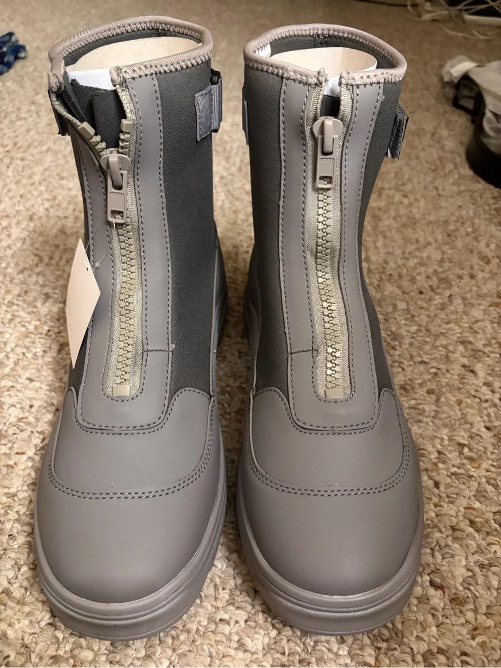 frogg toggs Men’s Gray Waterproof Chelsea Boots